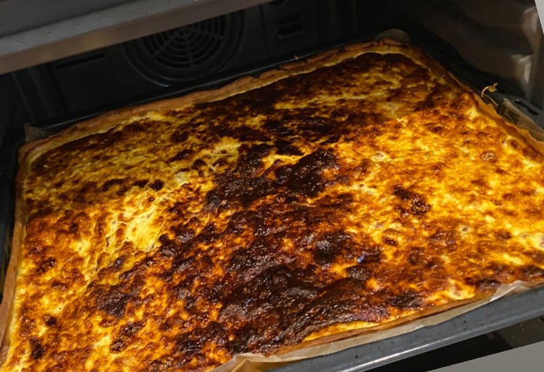 plaque de quiche