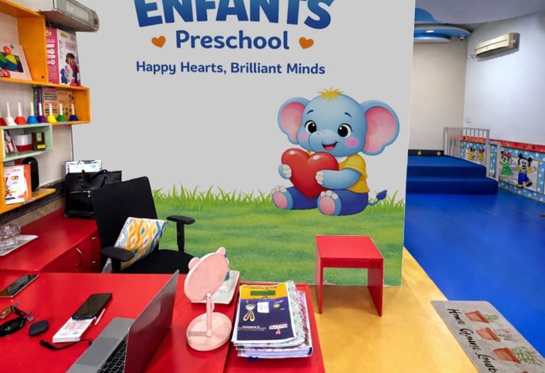 Interior of Enfant preschool in Happy heart ,brilliant mind 