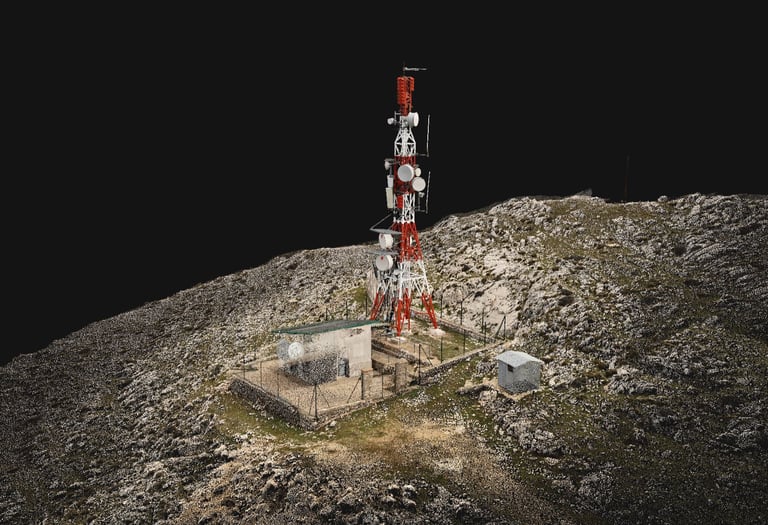 gemelo digital con dron