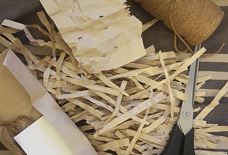 a pair of scissors and a pair of scissors on a table