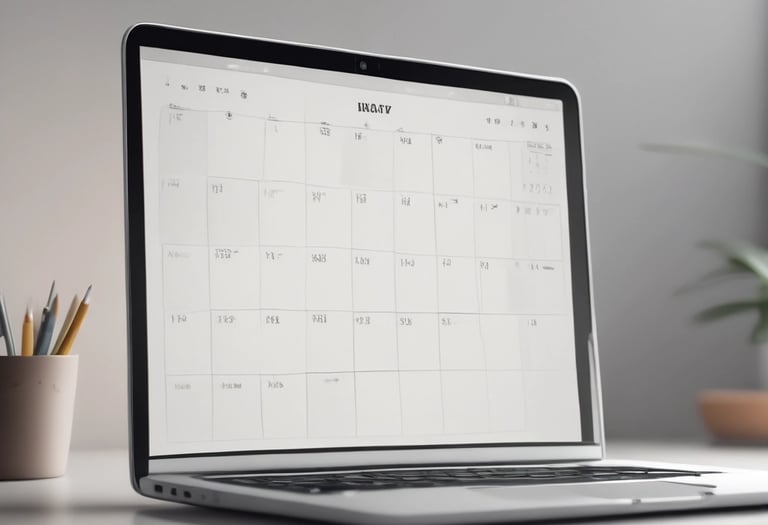 Illustration of a friendly AI assistant answering phone calls on a sleek headset.