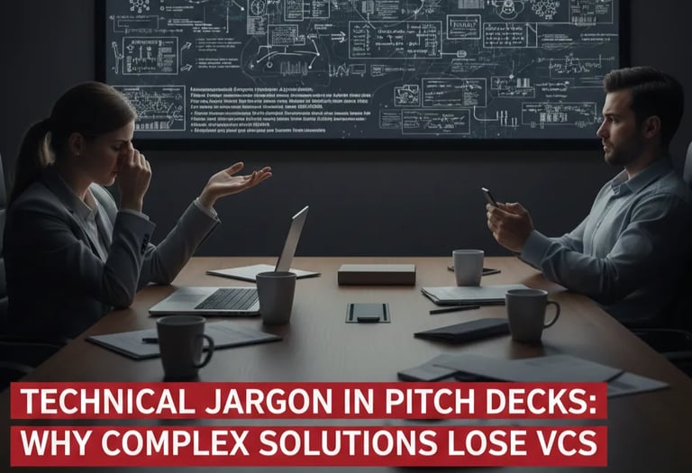 Technical Jargon in Pitch Decks: Why Complex Solutions Lose VCs