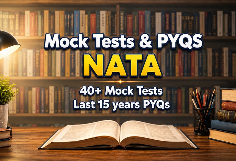 NATA Mock Tests & Previous Year Questions Preparation by INK School of Architecture and Design