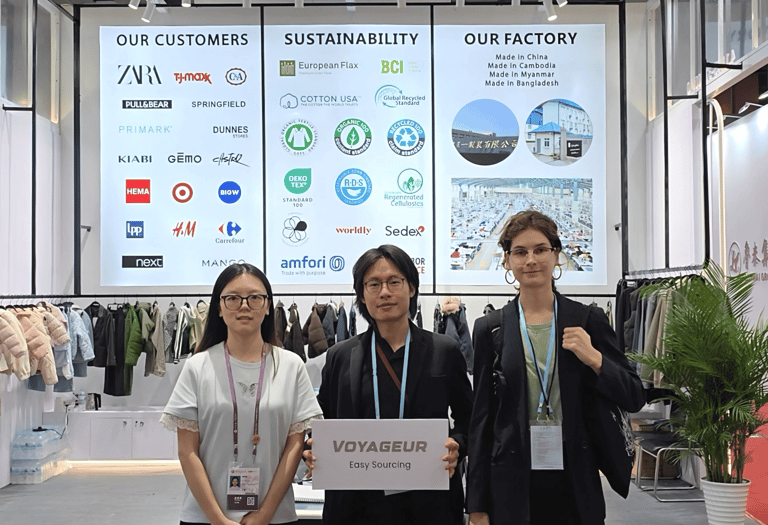 Visit a garment manufacturer in the Canton fair