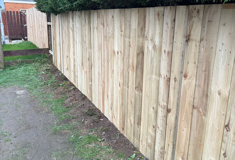 New Fence Install Cramlington 