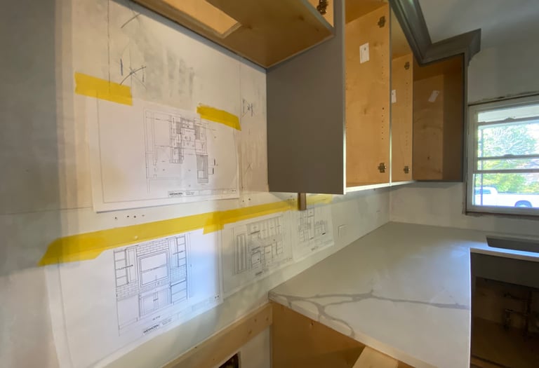 Kitchen and Bathroom finish carpentry services