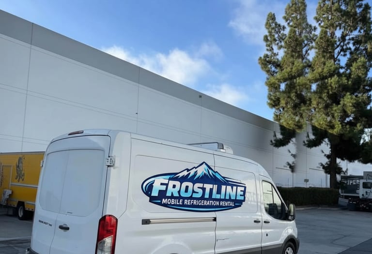 Refrigerated Van  Rentals