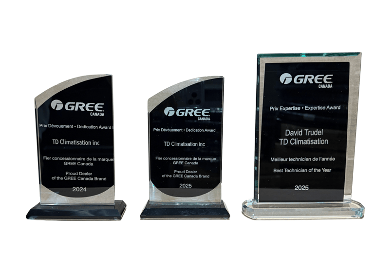 GREE Canada trophies