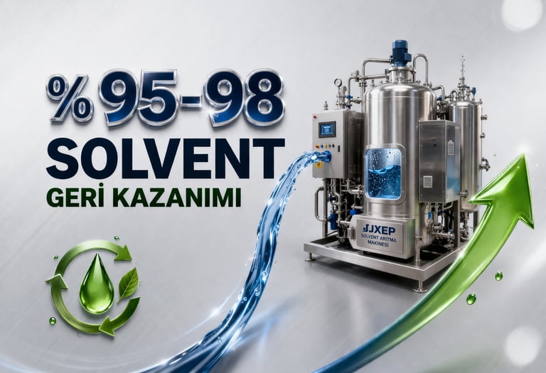 %95 Solvent Geri Kazanımı