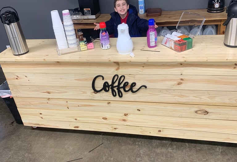 coffee bar for church