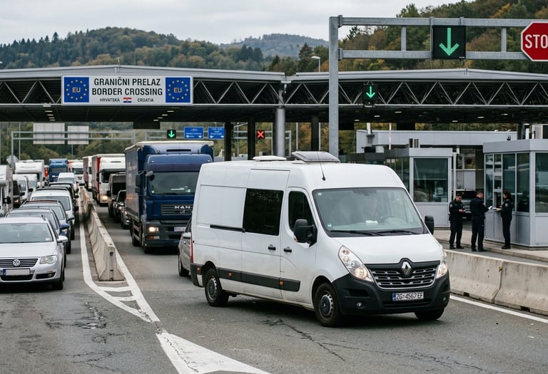 međunarodni transport sa tačnom isporukom