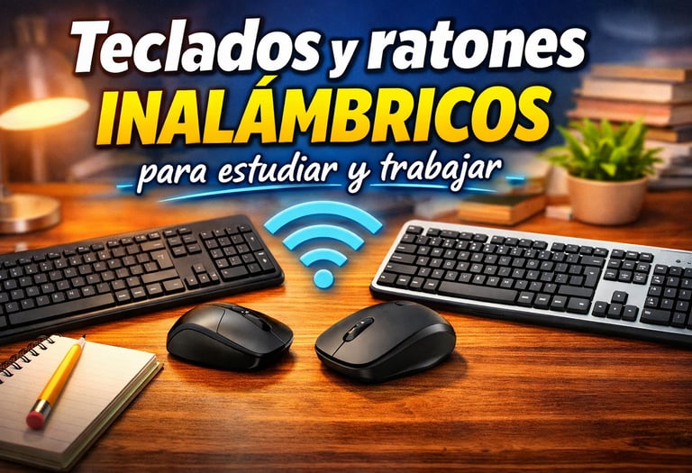 a desk with a keyboard and mouse on it