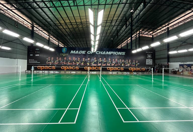 Sports Affairs Badminton Academy Badminton Court