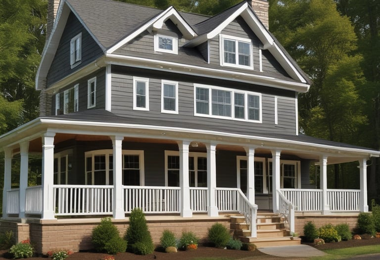 Wooden siding panels are arranged vertically in three distinct colors: green, white, and red. The texture of the wood is visible, with shadow patterns adding depth and contrast.