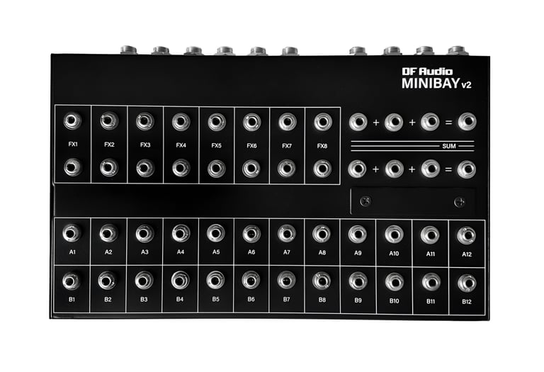 MINIBAY V2 - compact patch bay