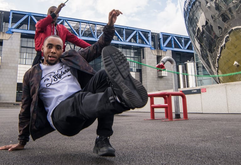 Entraînement de Double Dutch à Bezons — saut entre deux cordes tournées