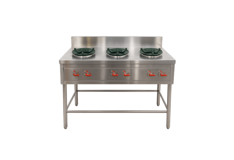 Thai Stove 3 Burners เตาไทย 3 หัว KB-5 สแตนเลส 304 Made to Order