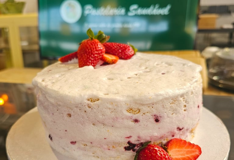 Pastelaria Saudável — doces artesanais sem açúcar no Mercado de Alvalade, Lisboa