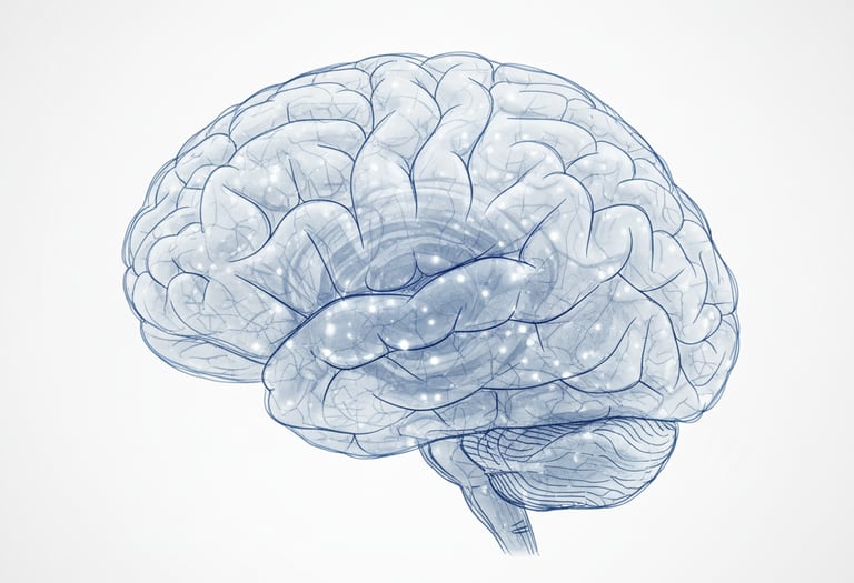 Brain graphical image