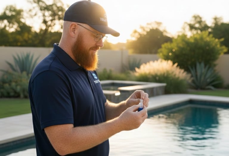 Weekly chemical balancing in Round Rock TX