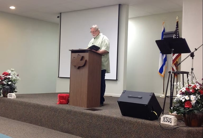 Brad and Melodi Bowen leading ministries at Calvary Chapel Arkansas City KS 1995-2005