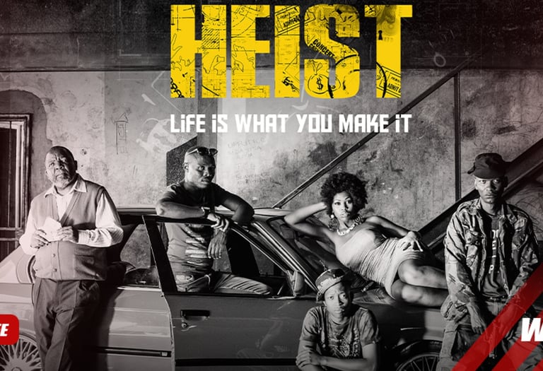heist tv show poster