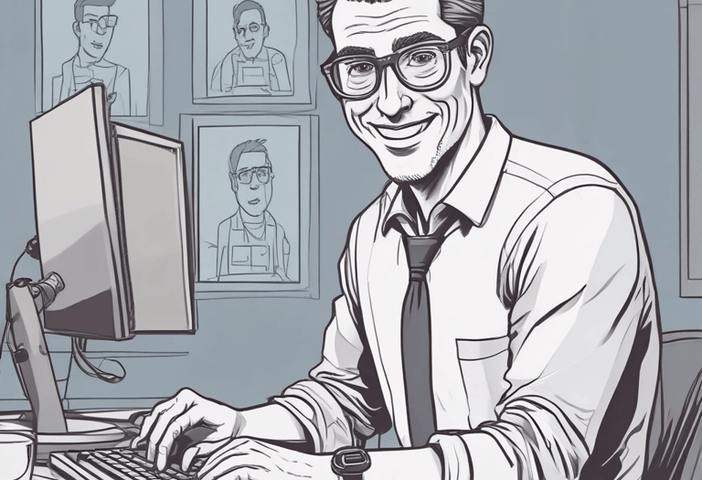 Mister D portrait, he is expert in automatic layout and automatic catalogs PDF generation.