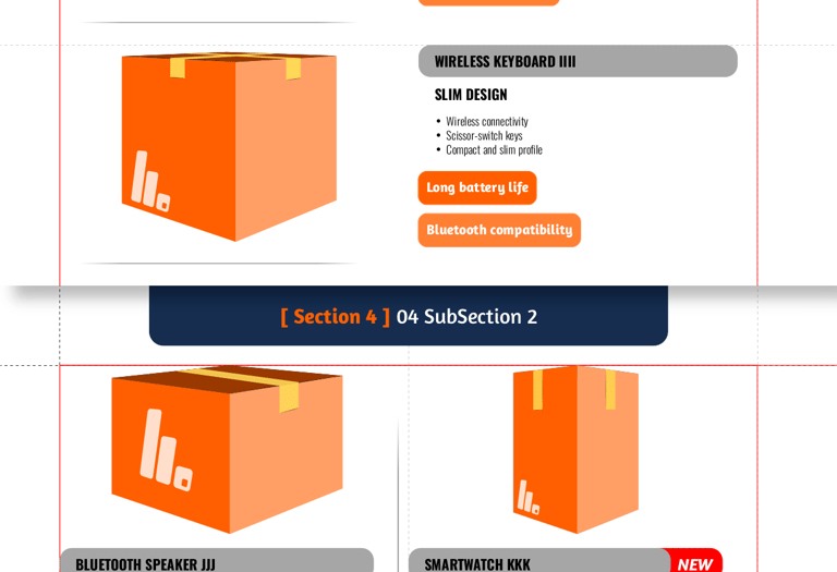 Montage of a page that show the two internal layouts of AGL.