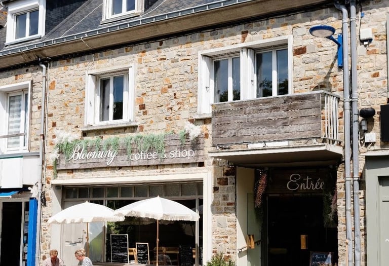 Blooming coffee shop Portbail