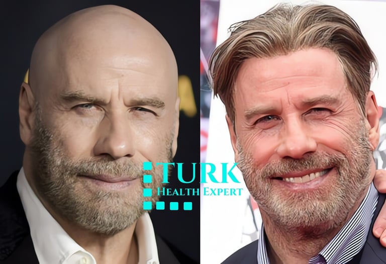  John Travolta has had a hair transplant