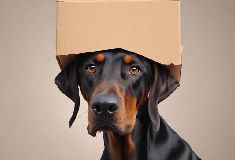 A single delivery box on a scale showing weight between 5 and 11 kilos.