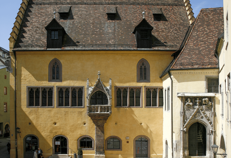 Altes Rathaus von Regensburg; Sitz des Immerwährenden Reistages.