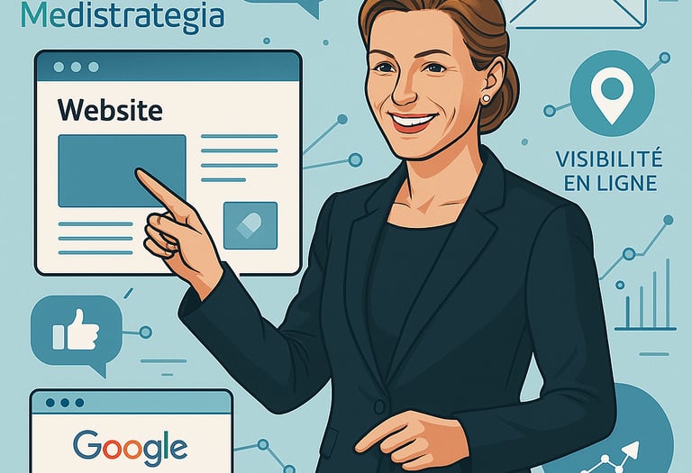 Stratégies digitales pour les professionnels de santé