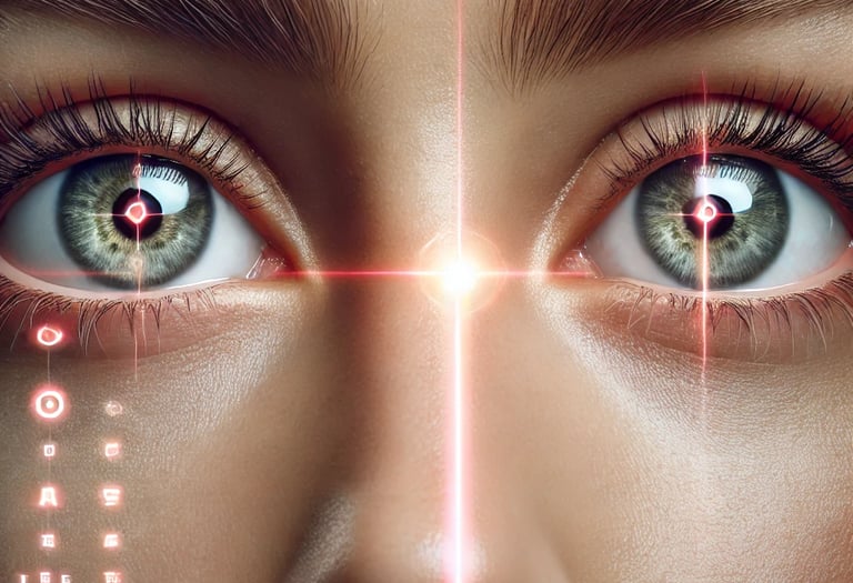 lasik evaluation and co-management by our eye doctor in etobicok