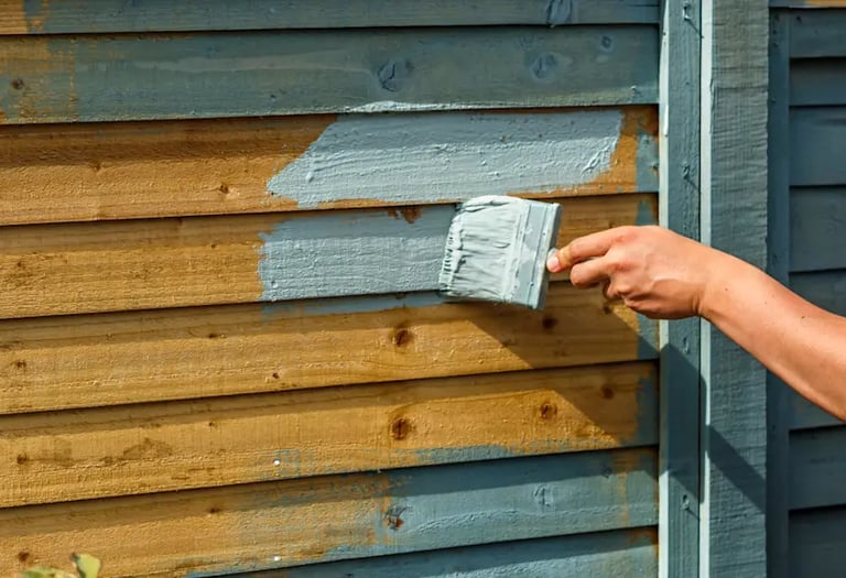 Fence painting