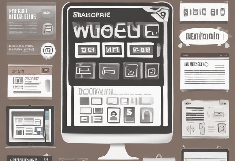 A close-up of hands typing on a keyboard with a glowing monitor in the background.