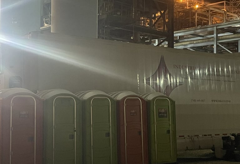 porta potty Hot Springs