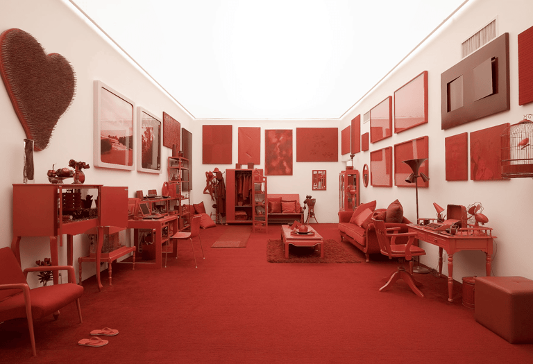 Desvio para o vermelho, Cildo Meireles, 1967/1984, Da coleção de: Instituto Inhotim