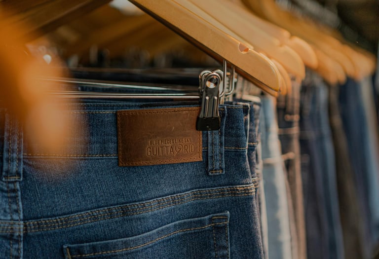 Tecidos jeans para confecções, facções e indústrias têxteis.