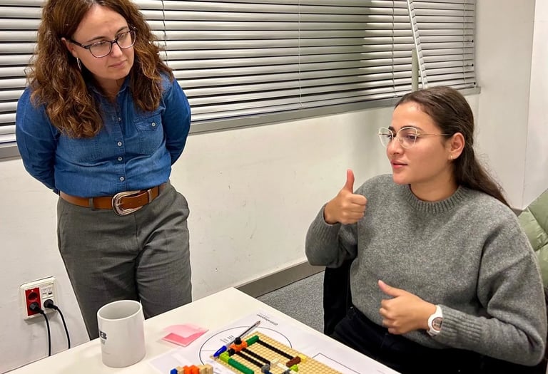 Facilitadora Eva Nuñez.