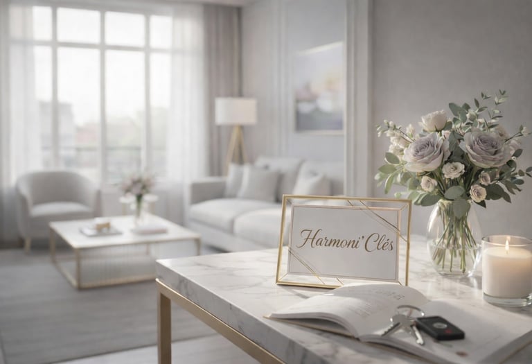 Intérieur haut de gamme géré par la conciergerie Airbnb Harmoni’Clés