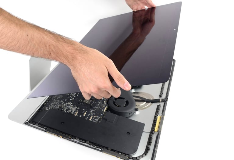 remplacement écran iMac Apple