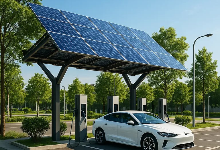 електрически зарядни станции за автомобили и други превозни средства