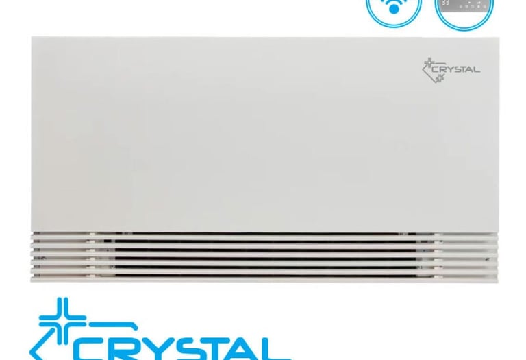 конвектор Crystal за отопление и охлаждане вътрешно тяло термопомпа