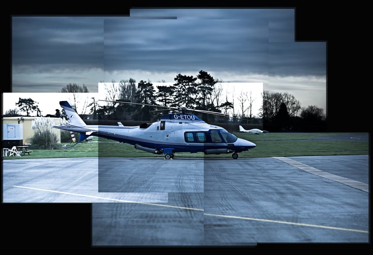 A joiner of an Executive helicopter