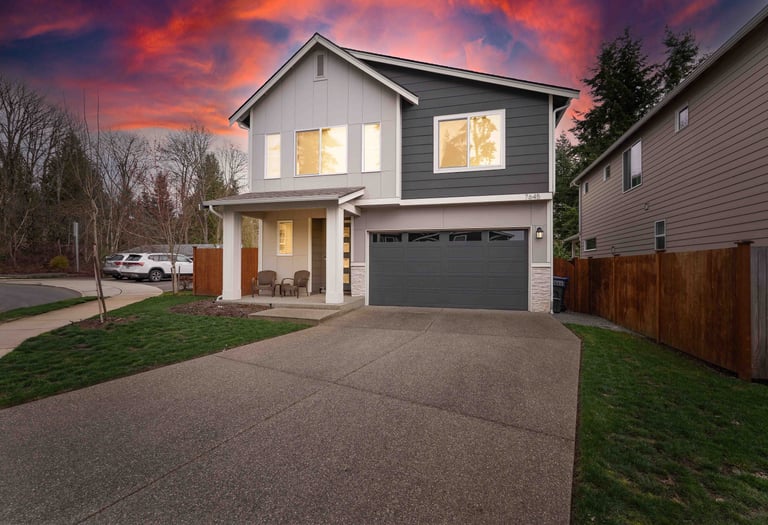 Twilight Real Estate Photography in Snohomish County WA