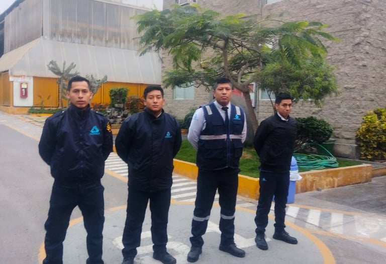Agentes Seguridad Plantas Industriales con procesos claros