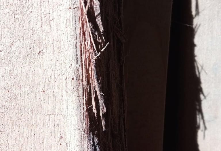 planche de bois brut