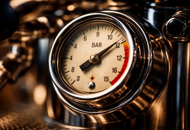 bares de presion cafetera