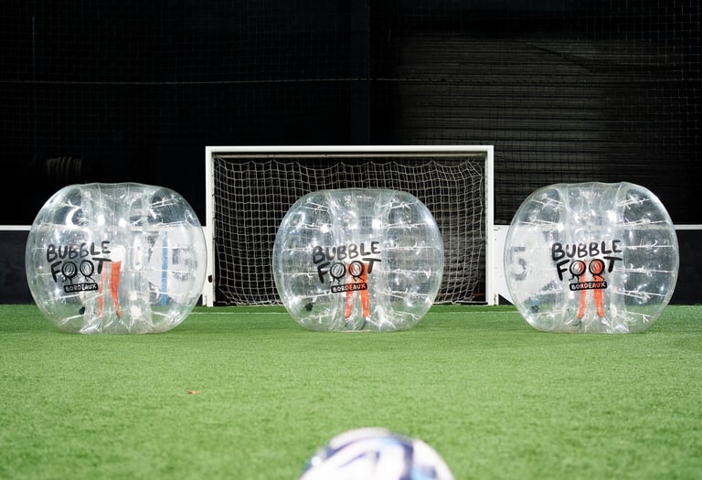 bubble foot avec des bulles neuves